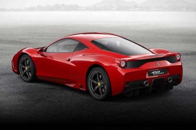 Ferrari 458 Speciale Rear Left View Image