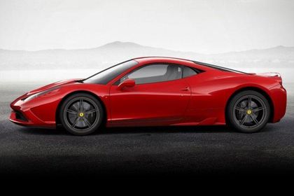 फेरारी 458 speciale side view (left)  image