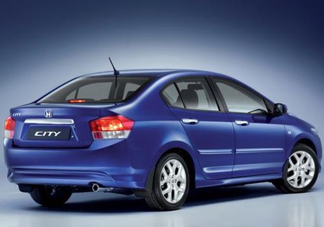 Honda City 2008-2011 Rear Left View Image