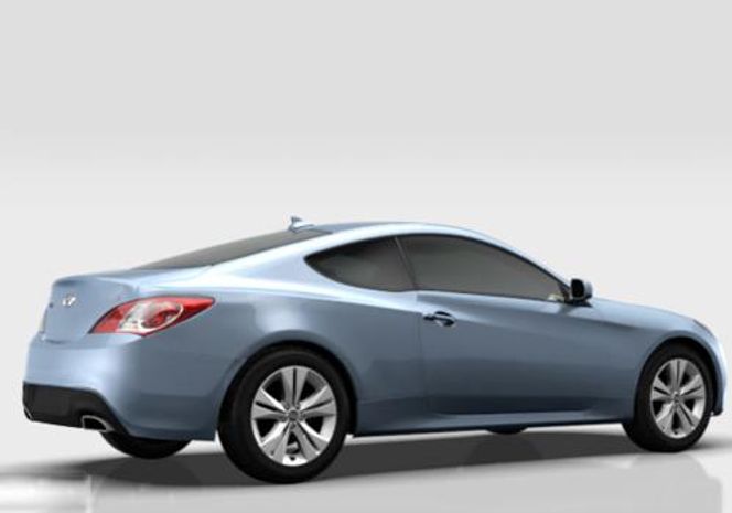 Hyundai Genesis Rear Left View Image
