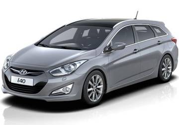 Hyundai i40 Front Left Side Image