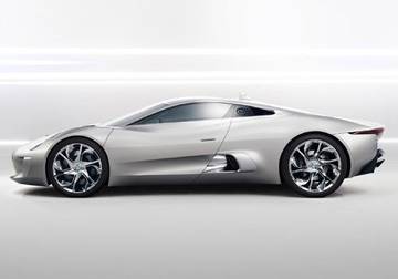 Jaguar C X75 Side View (Left)  Image