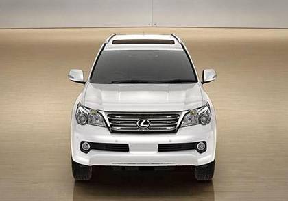 Lexus GX Front View Image Lexus GX Front View Image