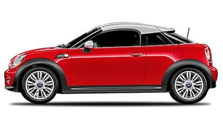 Mini Cooper Coupe Side View (Left)  Image