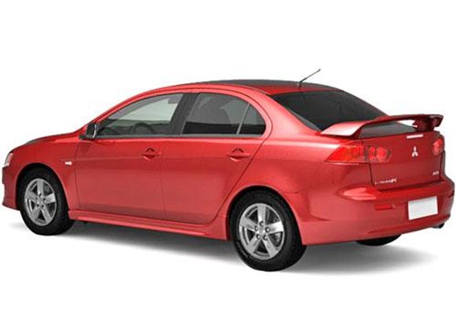 Mitsubishi Lancer Evolution X Rear Left View Image Mitsubishi Lancer Evolution X Rear Left View Image