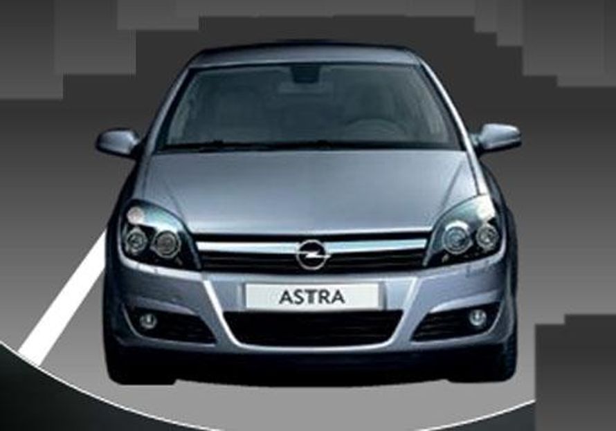 Opel Astra Front View Image