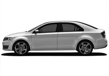 Skoda Lauretta Side View (Left)  Image