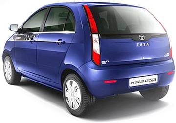 Tata Vista Rear Left View Image