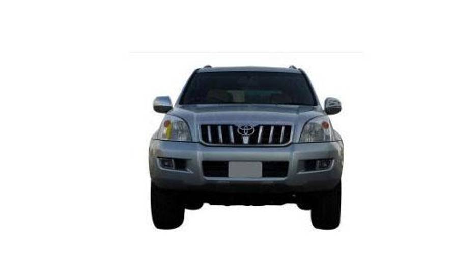 Toyota prado Front View Image
