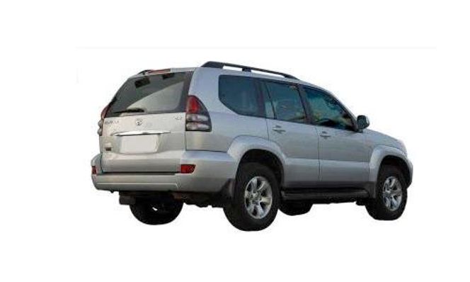 Toyota prado Rear Left View Image Toyota prado Rear Left View Image