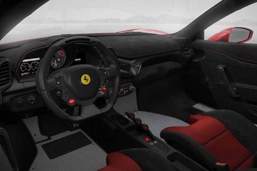 Ferrari 458 Speciale DashBoard Image
