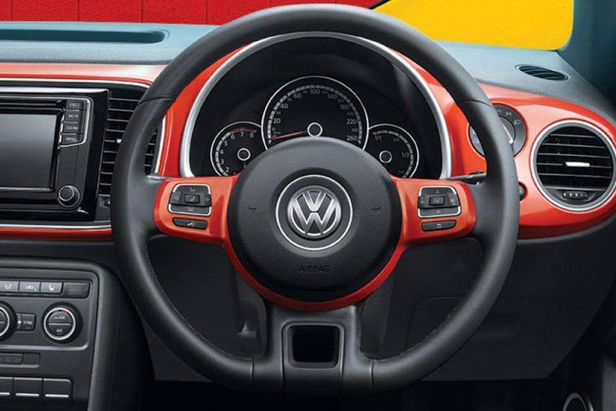 Volkswagen Beetle Steering Wheel Image