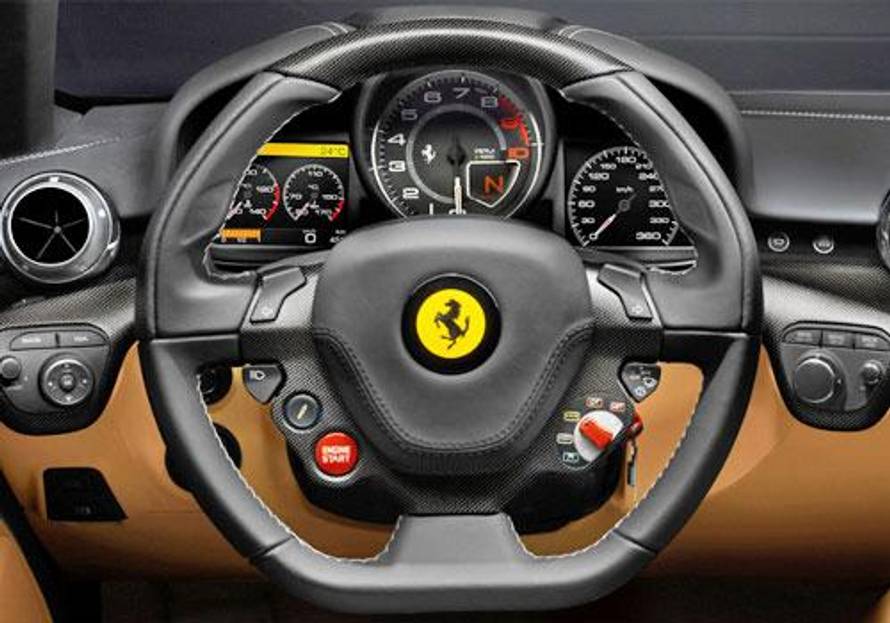 Ferrari F620 GT Steering Wheel Image