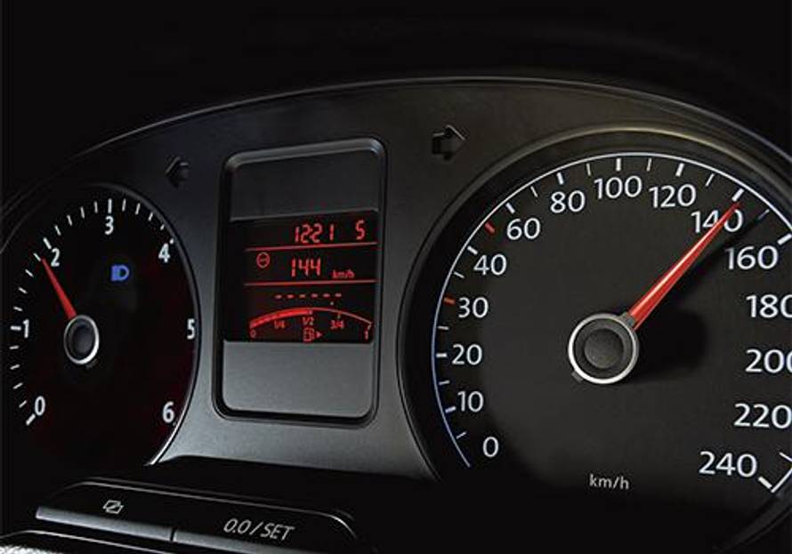 Volkswagen Polo 2013-2015 Instrument Cluster Image