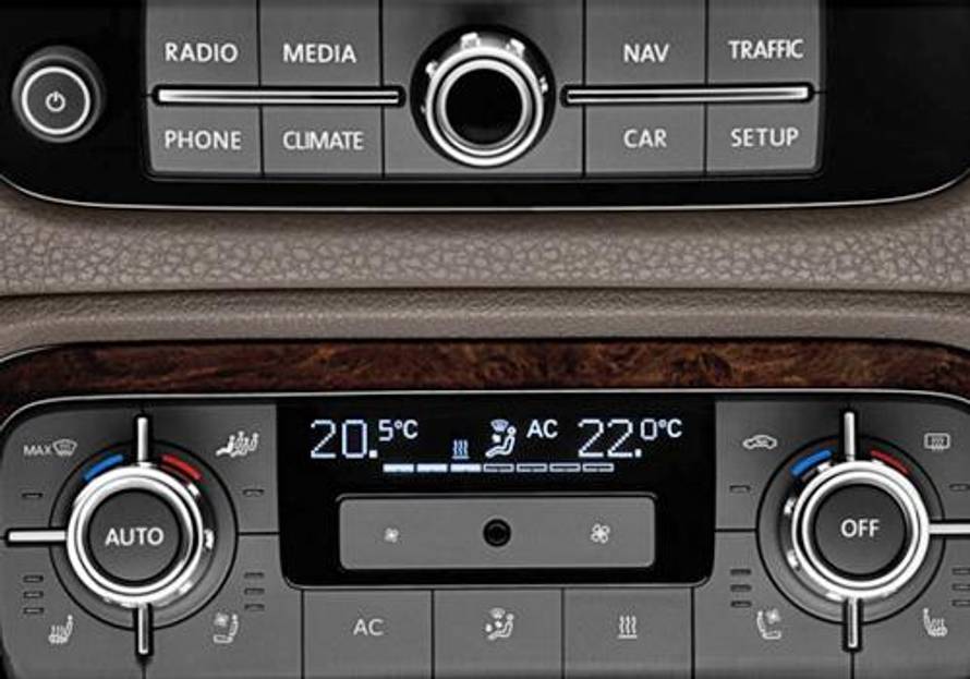 फॉक्सवेगन टॉरेग infotainment stytem image