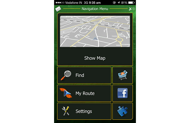 ANS Navigation iPhone App