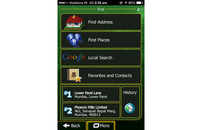ANS Navigation iPhone App