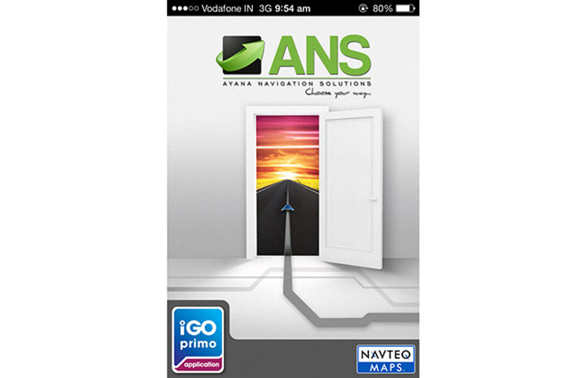 ANS Navigation iPhone App ANS Navigation iPhone App