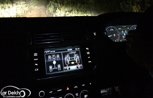 Rallying in a Range Rover