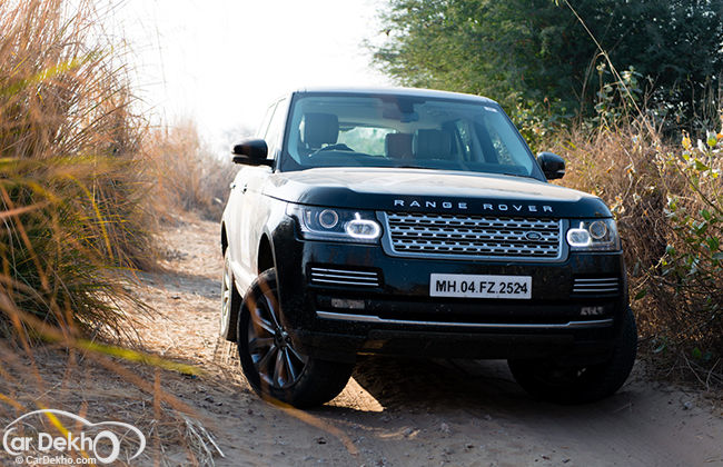 Rallying in a Range Rover