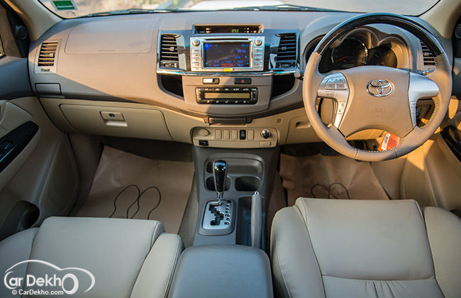 Toyota Fortuner - Interior Toyota Fortuner - Interior