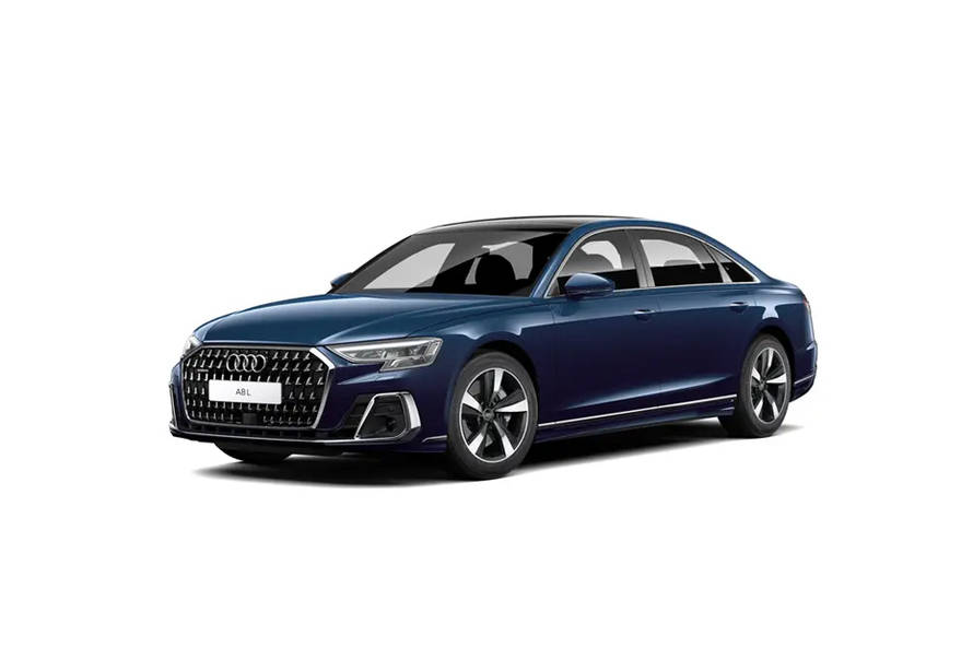 എ8 എൽ ഫേംമെന്റ് ബ്ലൂ metallic color