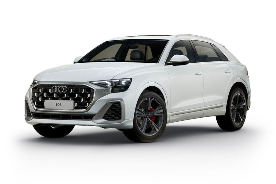 SQ8 Glacier White Metallic Color