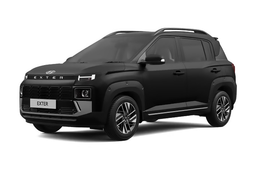 எக்ஸ்டர் titan பிளாக் matte color