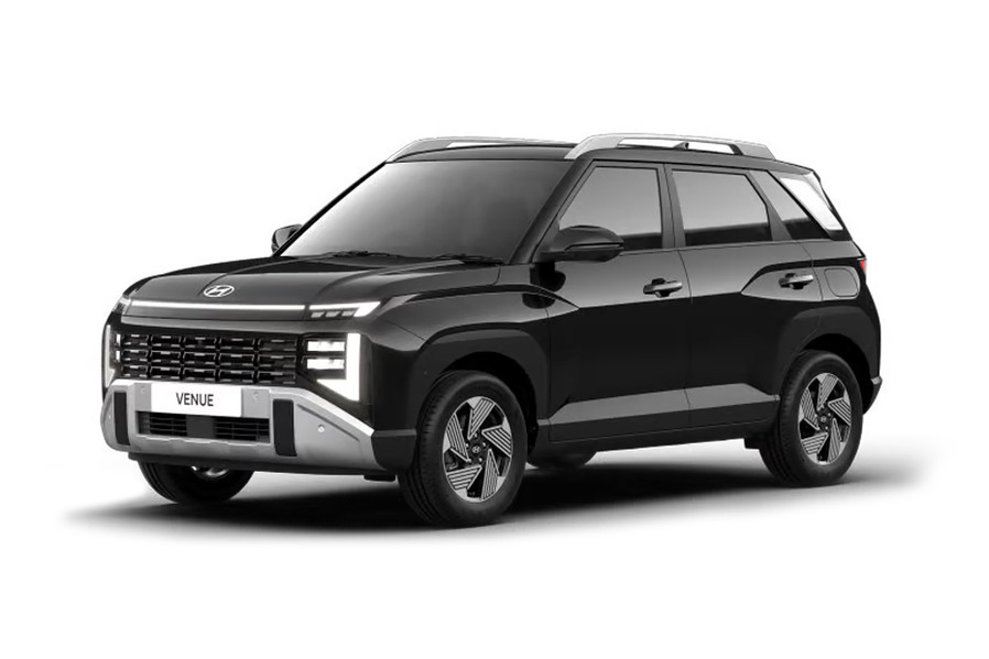 Hyundai Venue Abyss Black Colour - Abyss Black Venue Price