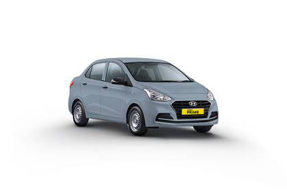 Xcent Prime Typhoon Silver Color