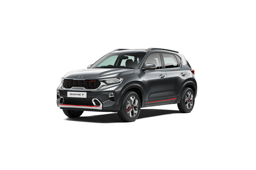 Kia Sonet Gravity Gray Colour - Gravity Gray Sonet Price