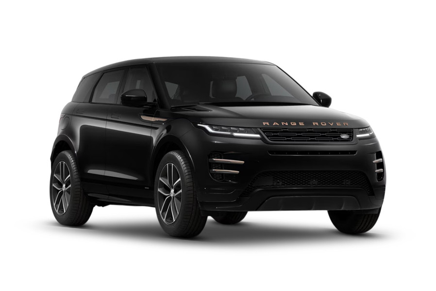 रेंज रोवर इवोक सेंटोरिनी ब्लैक कलर