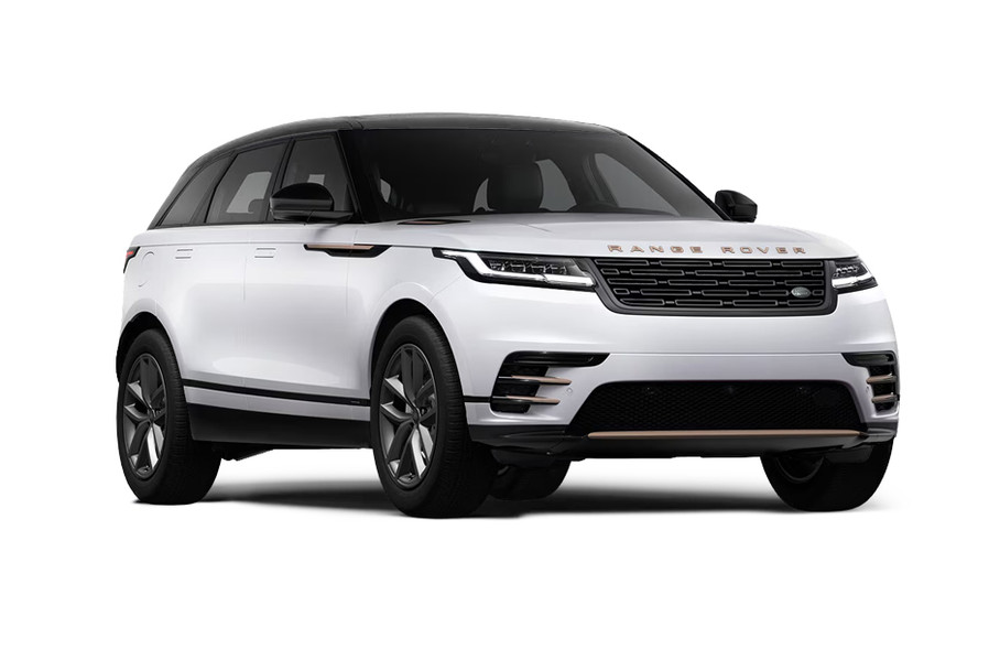 रेंज रोवर वेलार ओस्टुनी पर्ल व्हाइट dt कलर