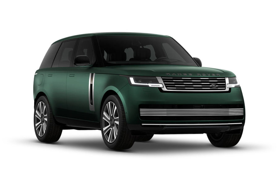 Range Rover British Racing Green Satin Finish Color Range Rover British Racing Green Satin Finish Color