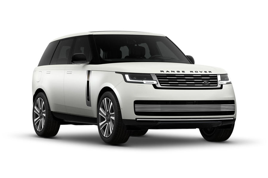 Range Rover Icy White Satin Finish Color Range Rover Icy White Satin Finish Color