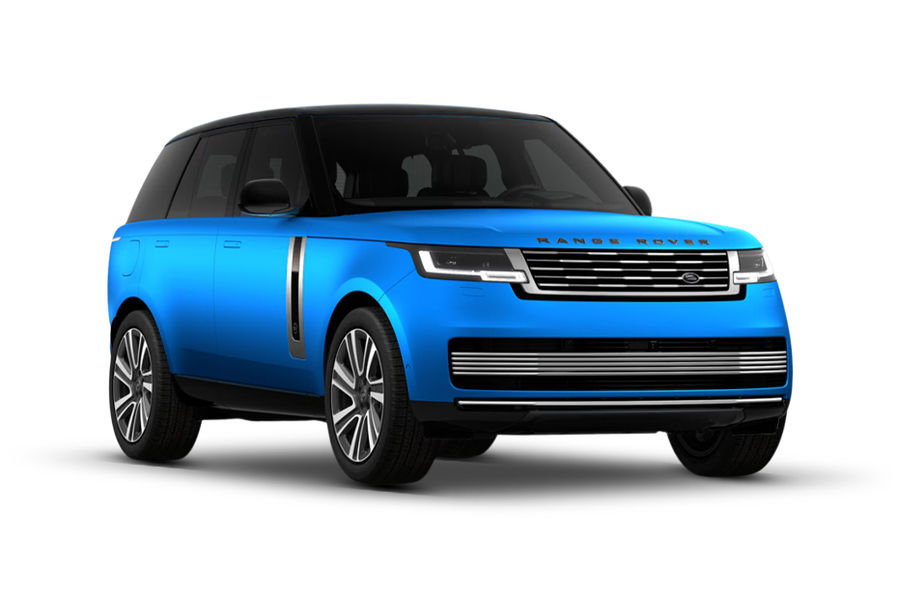 Range Rover Velocity Blue Satin Finish DT Color Range Rover Velocity Blue Satin Finish DT Color
