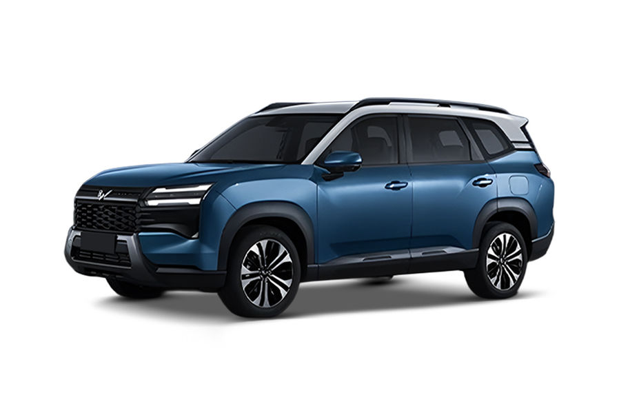 MG Hector Hawk EV Steller Blue Color