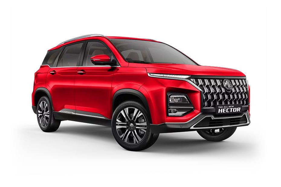 MG Hector Plus Glaze Red Colour - Glaze Red MG Hector Plus Price