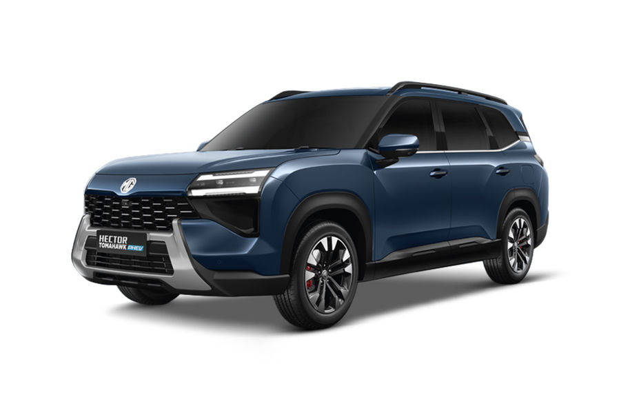 ಎಂಜಿ ಹೆಕ್ಟರ್ tomahawk phev celadon ನೀಲಿ color