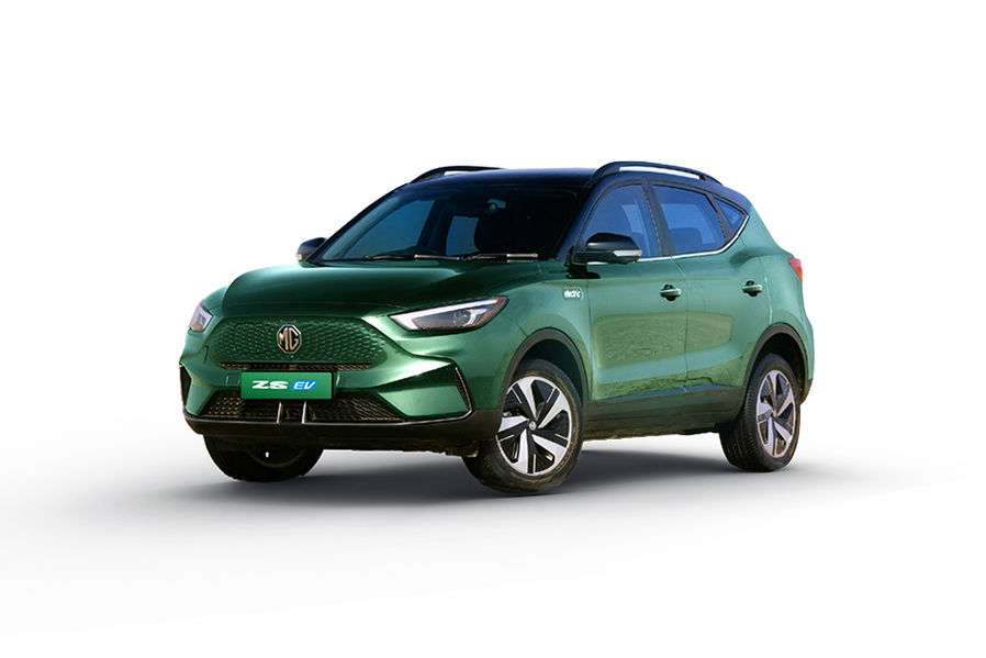 ZS EV Green With Black Roof