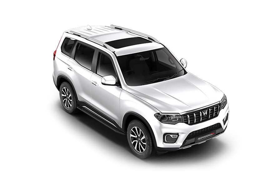 Scorpio N Everest White Color
