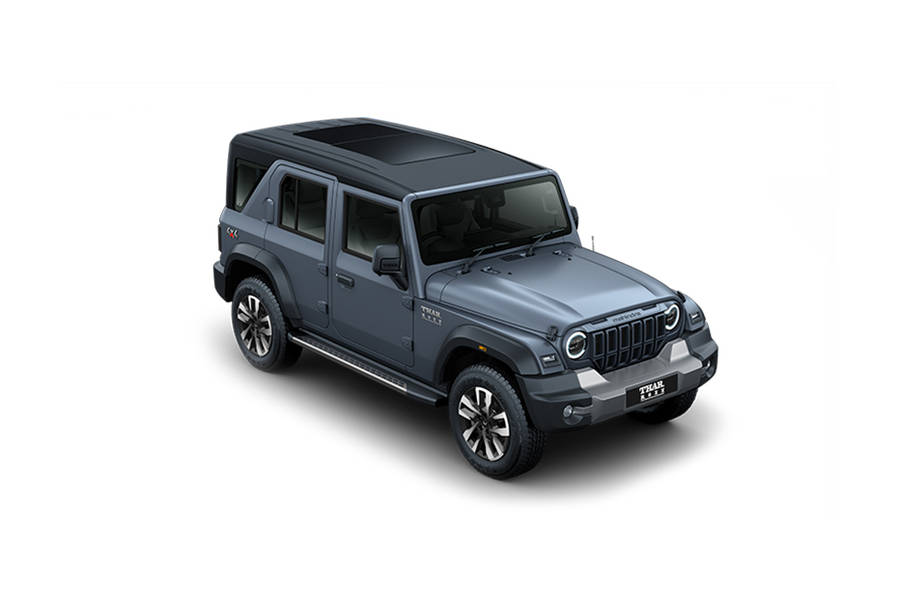 Mahindra Thar ROXX Battleship Gray Colour - Battleship Gray Thar ROXX Price