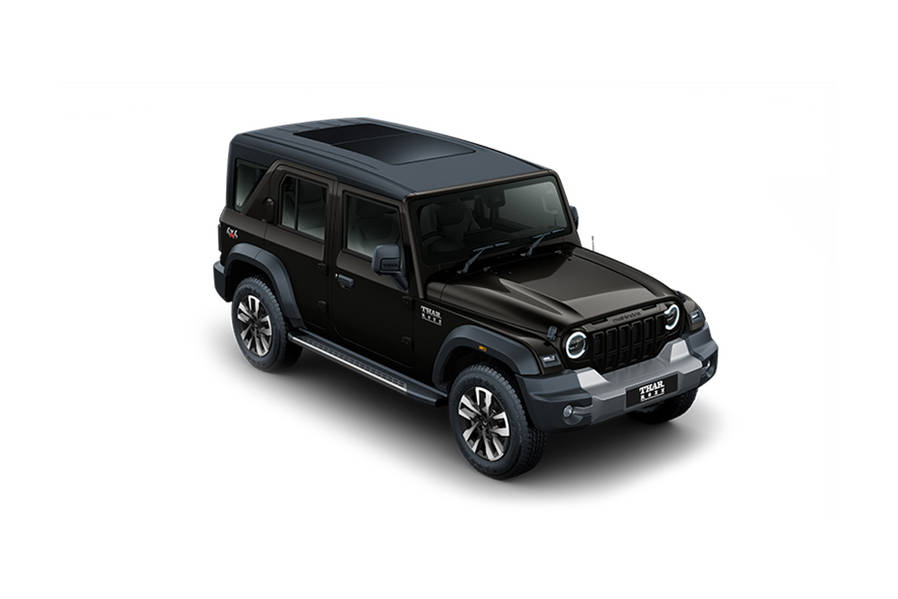 Mahindra Thar ROXX Stealth Black Colour - Stealth Black Thar ROXX Price