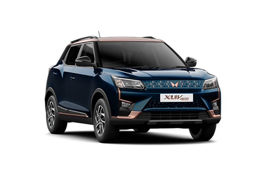 XUV400 EV Nebula Blue Dualtone