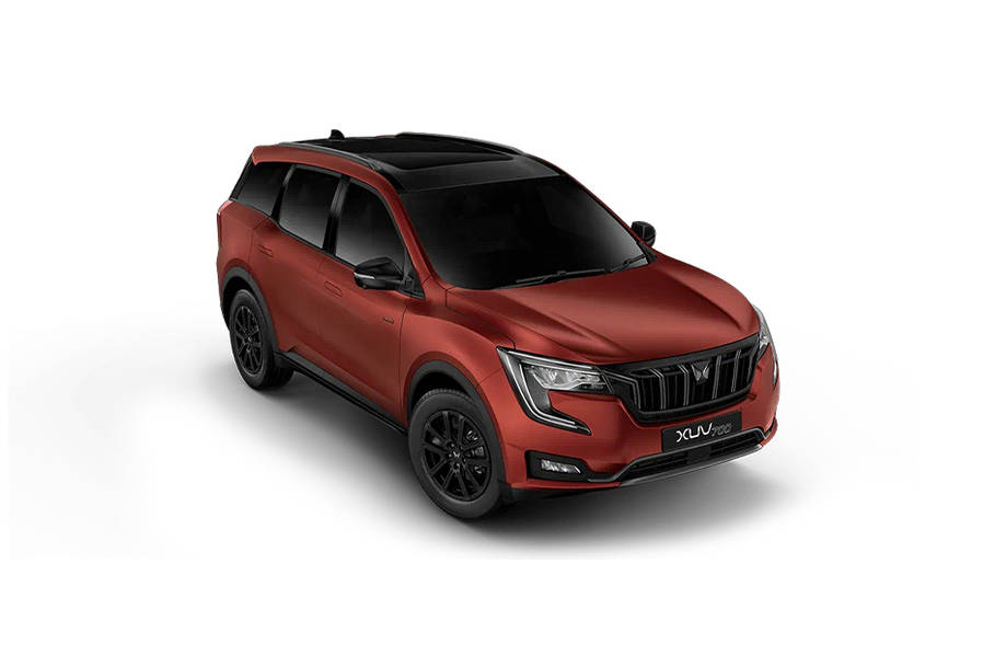 Mahindra XUV700 Blaze Red Colour - Blaze Red XUV700 Price