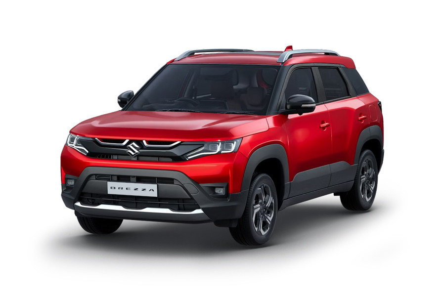 Brezza Sizzling Red Color