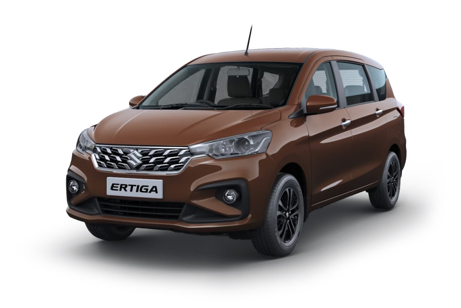 Ertiga Pearl Metallic Dignity Brown Color
