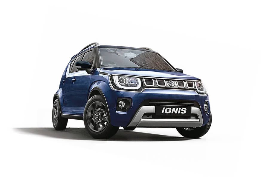 Ignis Nexa Blue With Black Roof Color