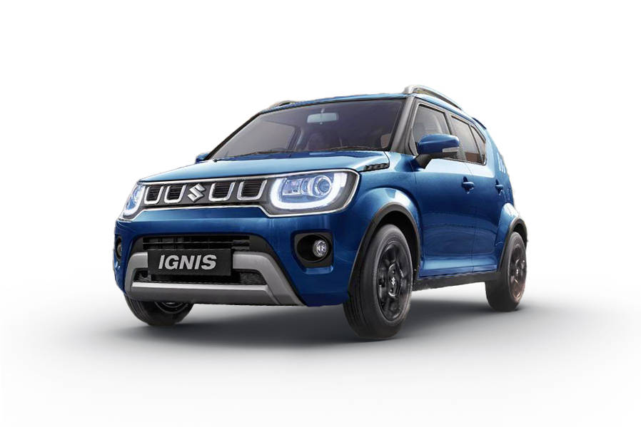 Maruti Ignis Blue Colour - Blue Ignis Price