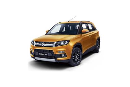 Vitara Brezza 2016-2020 Fiery Yellow Color